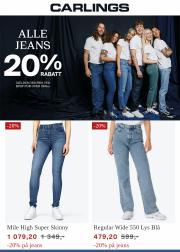 Carlings-katalog | Alle Jeans 20% rabatt! | 18.9.2023 - 1.10.2023