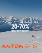 Anton Sport-katalog i Drammen | 20-70% Medlemsrabatt! | 15.3.2023 - 29.3.2023
