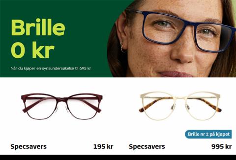 Specsavers-katalog | Når du kjøper en synsundersøkelse til 695 kr | 12.9.2023 - 12.10.2023