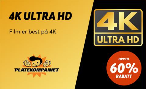 Platekompaniet-katalog | 4K Ultra HD-opptil 60% rabatt! | 9.8.2022 - 23.8.2022