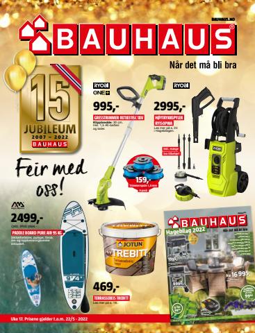 Bauhaus-katalog | Kundeavis Uke 17 | 25.4.2022 - 25.5.2022