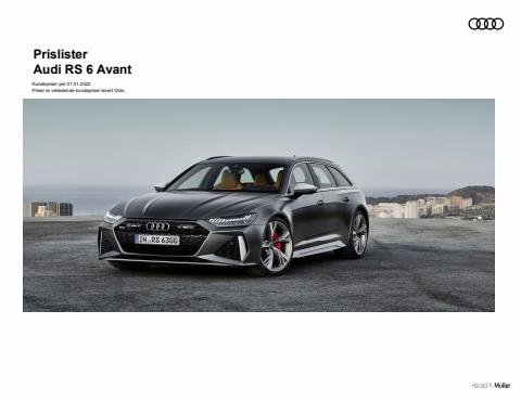 Audi-katalog | RS 6 Avant | 7.4.2022 - 31.1.2023