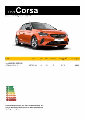 Opel-katalog | Opel - Corsa | 15.2.2022 - 15.2.2023