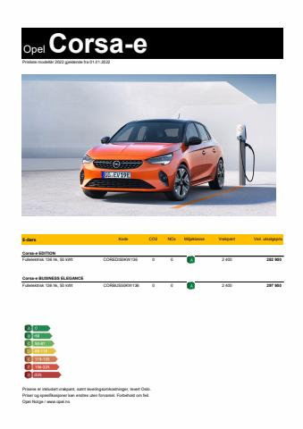 Opel-katalog | Opel - Corsa-e | 15.2.2022 - 15.2.2023