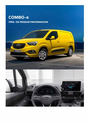 Opel-katalog | Opel - Combo-e Varebil | 15.2.2022 - 15.2.2023