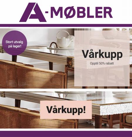 A-Møbler-katalog i Sandvika | Vårkupp | 4.5.2022 - 18.5.2022