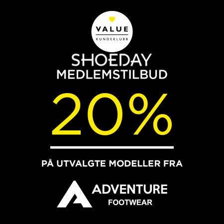 Tilbud fra Klær, sko og tilbehør i Bergen | Medlemstilbud 20%! de Shoeday | 29.11.2022 - 13.12.2022