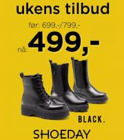 Tilbud fra Klær, sko og tilbehør i Kristiansand | Shoeday Ukens Tilbud! de Shoeday | 22.9.2023 - 5.10.2023