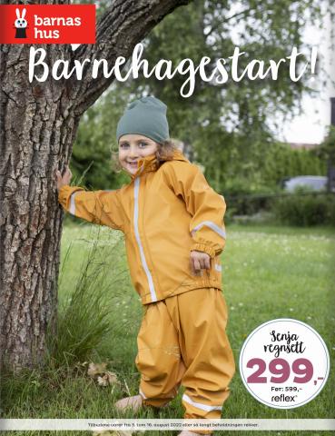 Tilbud fra Barn og leker i Drammen | Barnehagestart! de Barnas Hus | 3.8.2022 - 16.8.2022