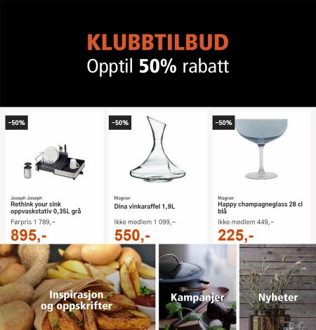 Kitch'n-katalog | Klubbtilbud 50% rabatt! | 18.9.2023 - 1.10.2023
