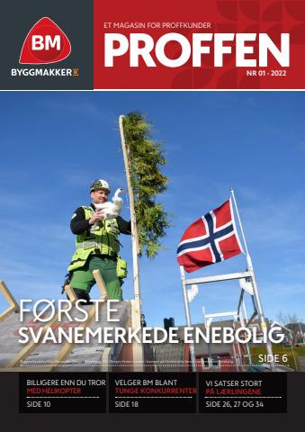 Byggmakker-katalog i Sandvika | Magasin Proffen 2022 | 1.8.2022 - 31.8.2022