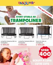 Tilbud fra Barn og leker i Drammen | Extra Leker Trampoliner! de Extra Leker | 29.5.2023 - 11.6.2023