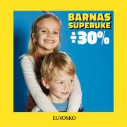 Tilbud fra Klær, sko og tilbehør | Barnas Superuke! -30%! de Eurosko | 24.3.2023 - 30.3.2023