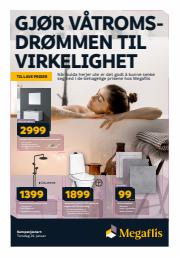 Megaflis-katalog i Trondheim | Gjør våtroms- drømmen til virkelighet! | 26.1.2023 - 12.2.2023