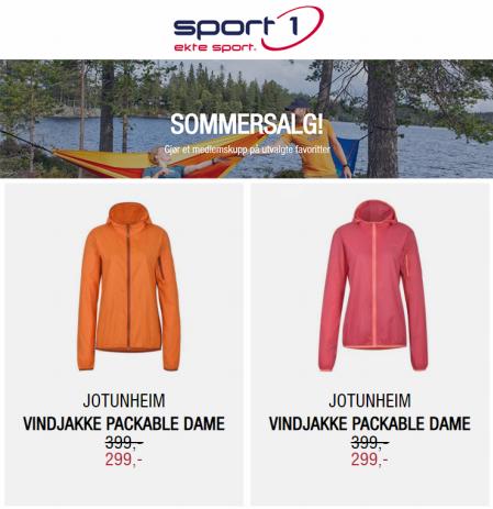 Tilbud fra Sport og Fritid | Sommersalg! de Sport 1 | 5.7.2022 - 18.7.2022