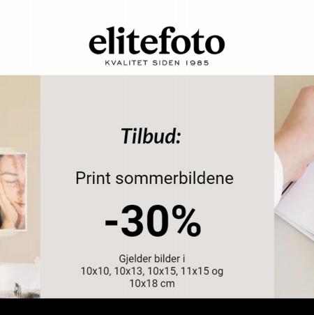 Tilbud fra Elektronikk og hvitevarer i Oslo | Print sommerbildene! de Elite Foto | 3.8.2022 - 17.8.2022