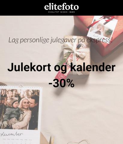 Tilbud fra Elektronikk og hvitevarer | Julekort og kalender -30%! de Elite Foto | 4.11.2022 - 30.11.2022