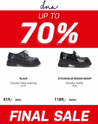 Dna Shoes-katalog | Dna salg 70% rabatt! | 25.1.2023 - 8.2.2023