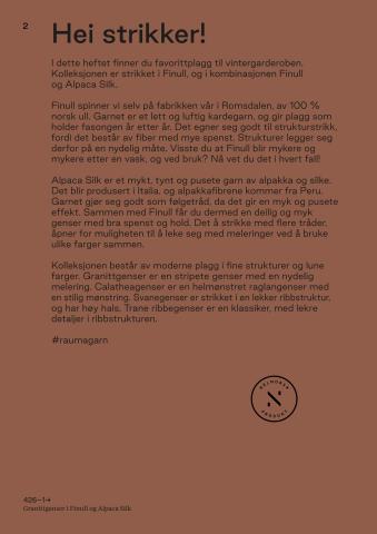 Rauma-katalog | Finull og Alpaca silk, dame | 23.1.2023 - 31.1.2023