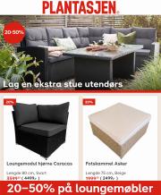 Tilbud fra Hjem og møbler i Drammen | 20–50% på loungemøbler! de Plantasjen | 31.5.2023 - 13.6.2023