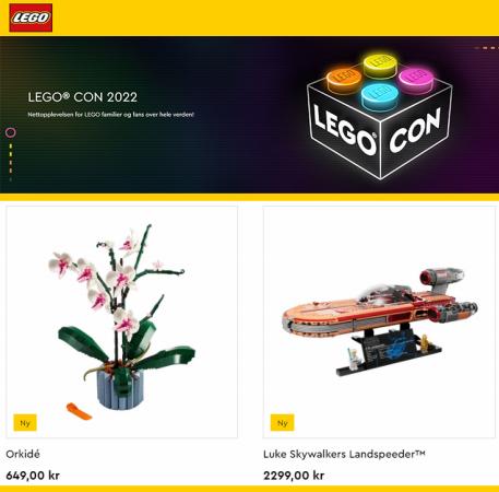 Lego-katalog | nytt produkt | 17.5.2022 - 31.5.2022