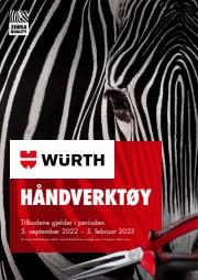 Würth-katalog i Sandvika | Hndverkty hst 2022 | 5.9.2022 - 5.2.2023