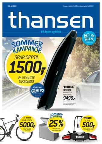 Tilbud fra Bil og motor | Aktuell kundeavis! de Thansen | 22.6.2022 - 12.7.2022