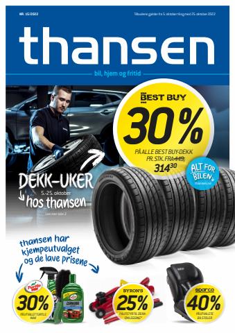 Tilbud fra Bil og motor i Trondheim | Aktuell kundeavis! de Thansen | 5.10.2022 - 25.10.2022