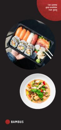 Tilbud fra Restauranter og caféer i Bambus Sushi-brosjyren ( 11 dager igjen)