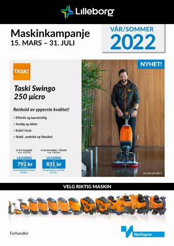 NorEngros-katalog | Norengros Lilleborg Maskinkampanje va°r-sommer 2022 | 13.4.2022 - 31.7.2022