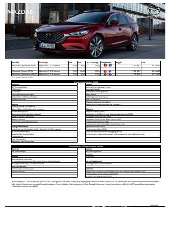 Mazda-katalog | Prisliste Mazda 6 | 4.2.2022 - 20.1.2023