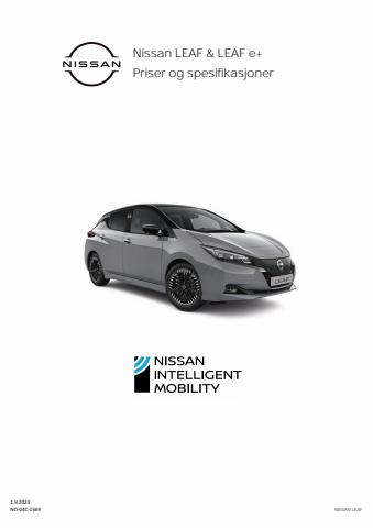 Nissan-katalog i Oslo | Nissan LEAF | 16.9.2023 - 16.9.2024