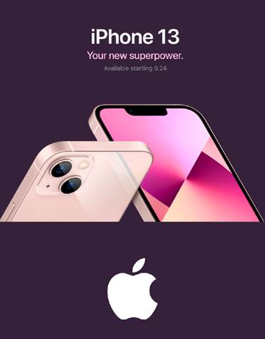 Apple-katalog | iPhone 13 | 22.9.2021 - 23.5.2022