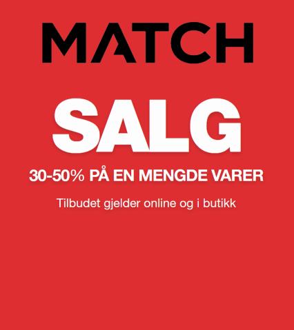 Match-katalog | 30-50% PÅ EN MENGDE VARER! | 29.6.2022 - 13.7.2022