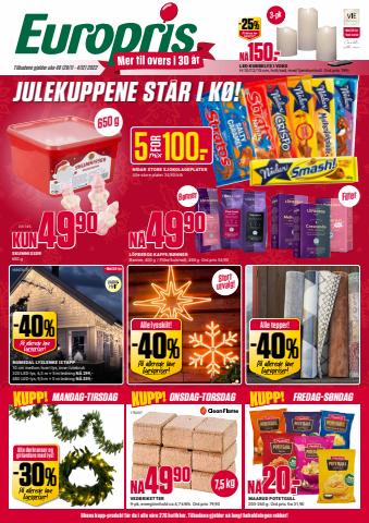 Tilbud fra Supermarkeder i Fredrikstad | Kundeavis uke 48 de Europris | 28.11.2022 - 4.12.2022