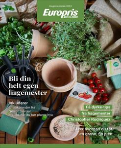 Europris-katalog i Kongsberg | Europris Hagemesteren DIGITAL 2023 | 15.5.2023 - 31.5.2023