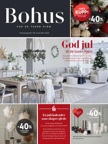 Tilbud fra Hjem og møbler i Bergen | Kampanjeavis uke 48-49 de Bohus | 28.11.2022 - 24.12.2022