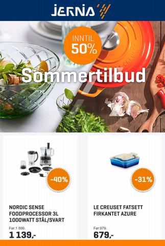 Jernia-katalog | Sommertilbud 50% rabatt! | 8.6.2023 - 25.6.2023