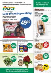 Tilbud fra Supermarkeder i Drammen | Joker Kundeavis de Joker | 29.1.2023 - 1.2.2023