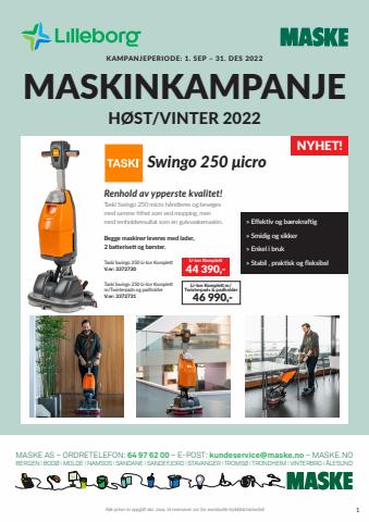 Tilbud fra Elektronikk og hvitevarer i Bergen | Maske maskinkampanje høst vinter de Maske | 1.9.2022 - 31.12.2022