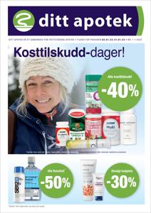 Tilbud fra Helse og skjønnhet i Drammen | Ditt apotek Kundeavis de Ditt apotek | 3.1.2023 - 31.1.2023