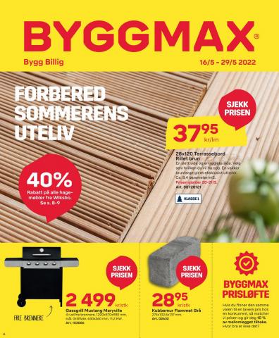 Byggmax-katalog | Byggmax Kundeavis | 16.5.2022 - 29.5.2022