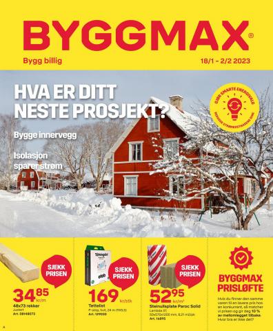 Byggmax-katalog i Bergen | Byggmax Kundeavis! | 18.1.2023 - 2.2.2023