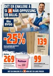 Obs Bygg-katalog i Trondheim | Obs Bygg Kundeavis | 22.1.2023 - 4.2.2023