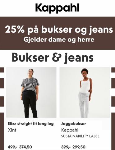 KappAhl-katalog i Trondheim | 25% på bukser og jeans! | 23.9.2022 - 7.10.2022
