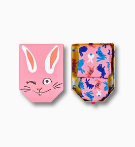Tilbud: Mini & Me Bunny Gift Set kr 200 på Happy Socks