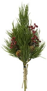 Tilbud: Dekorasjonsbelysning Pine berry kr 49,9 på Rusta