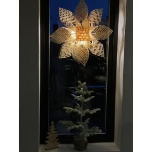 Tilbud: Bambus natur stjerne Natur 60 cm kr 499 på Lampehuset