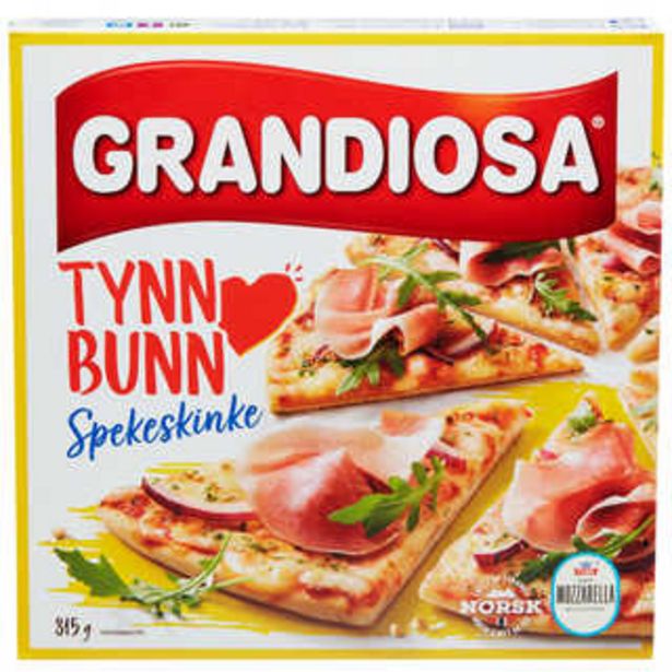 Tilbud: Grandiosa Pizza kr 39,9