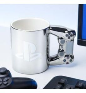 Tilbud: Playstation DS4 Silver Controller Mug kr 249 på Coolshop